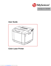 TallyGenicom Intelliprint 8008N User Manual