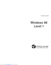 ITrain Windows 98 Training Manual