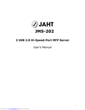 JAHT JMS-202 User Manual