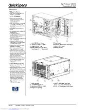 HP ProLiant ML570Generation 2 Quickspecs