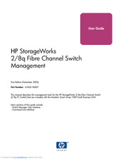 HP 2/8q Fibre Channel User Manual