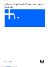 HP ProLiant BL p-Class F-GbE User Manual