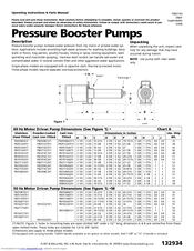HP Pressure Booster Pumps IL0391 Operating Instructions And Parts Manual