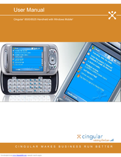 Cingular 8525 User Manual
