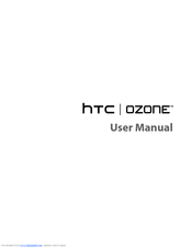 HTC OZONE User Manual