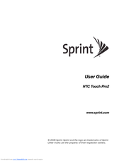 HTC TOUCH PRO 2 User Manual
