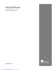 HTC Touch HS S00 User Manual