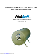 Hubbell B106 Maintenance Manual