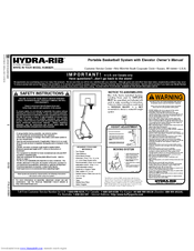 Huffy Hydra-RIB Owner's Manual