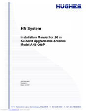 Hughes AN6-098P Installation Manual