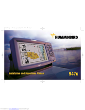 Humminbird 947C Installating And Operation Manual