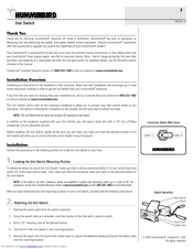 Humminbird Fishing Equipment Installation