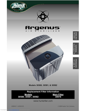 Hunter Argenius 30582 User Manual