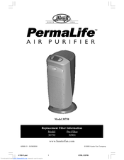 Hunter PERMALIFE 30750 Owner's Manual