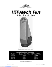 Hunter HEPAtech Plus 30776 Owner's Manual