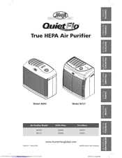 Hunter QuietFlo 36095 Owner's Manual