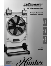 Hunter JetStream 90235 Owners And Installation Manual