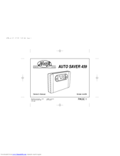 Hunter AUTO SAVER 459 Owner's Manual