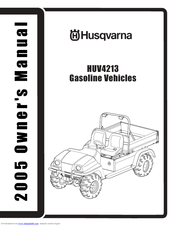 Husqvarna HUV4213 Owner's Manual