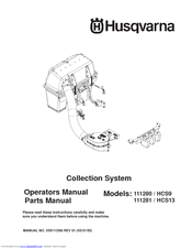 Husqvarna 111280 Operator's Manual