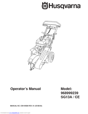 Husqvarna 968999239 Operator's Manual