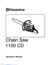 Husqvarna 1100 CD Operator's Manual