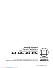 Husqvarna 1153136-49 Operator's Manual