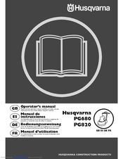 Husqvarna PG680 Operator's Manual