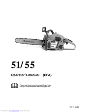 Husqvarna 51 Operator's Manual