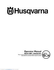 Husqvarna 966809001 Operator's Manual
