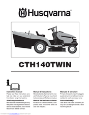 Husqvarna CTH140TWIN Instruction Manual