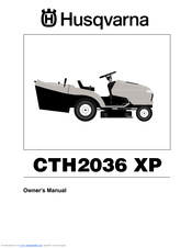 Husqvarna CTH2036 XP Owner's Manual