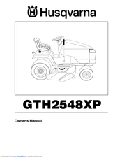Husqvarna GTH2548XP Owner's Manual