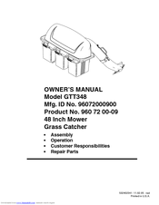 Husqvarna GTT348 Owner's Manual