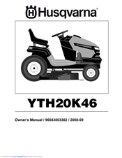 Husqvarna HUSQVARNA YTH20K46 Owner's Manual