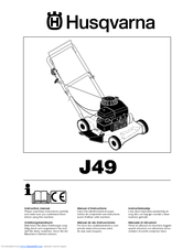 Husqvarna J49 Instruction Manual