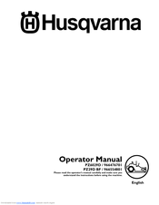Husqvarna PZ6029D Operator's Manual