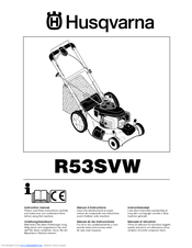 Husqvarna R53SVW Instruction Manual