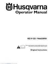 Husqvarna 966658901 Operator's Manual
