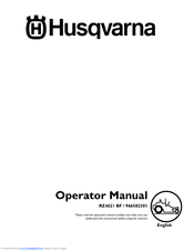 Husqvarna 966582301 Operator's Manual