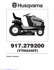 Husqvarna YTH2448T Manuals | ManualsLib