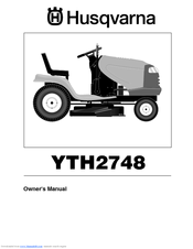 Husqvarna YTH1848XP Owner's Manual