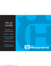 Husqvarna 125/2002 Owner's Manual
