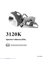 Husqvarna 3120K Operator's Manual