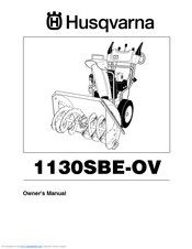 Husqvarna 1130SBE-OV Owner's Manual