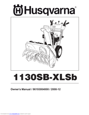 Husqvarna 1130SB-XLSB Owner's Manual