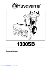 Husqvarna 1330SB Owner's Manual