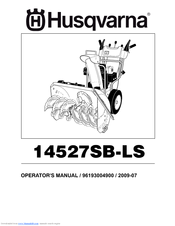 Husqvarna 14527SB-LS Operator's Manual