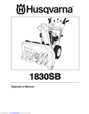 Husqvarna 96193005700 Operator's Manual