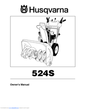 Husqvarna 524S Owner's Manual